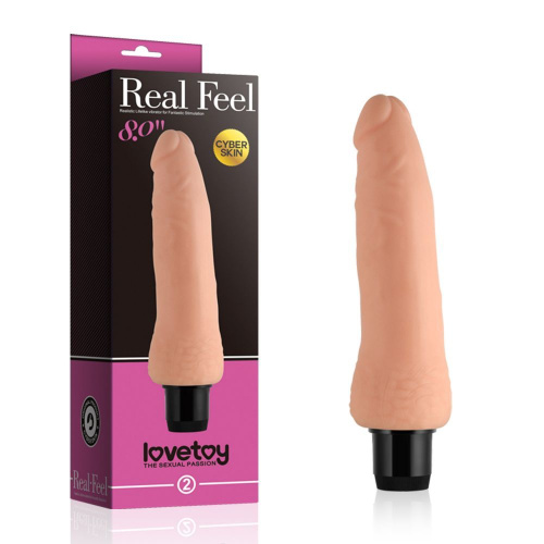 Вибратор "Теплый прием" Real Feel Cyberskin