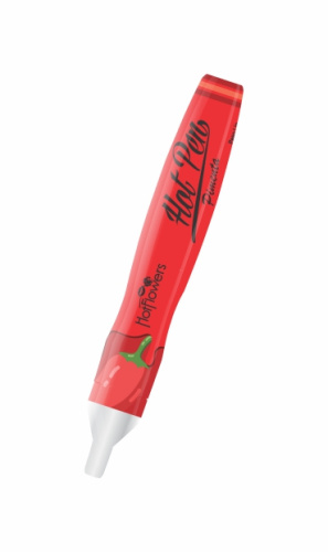 6.HC719 \ Вкусовая ручка для рисования на теле HOT PEN PIMENTA со вкусом острого перца