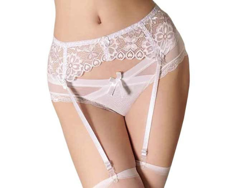 Пояс для чулок "Catia Belt White"