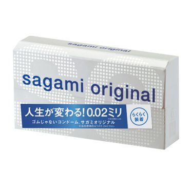 Презервативы Sagami Original 002 Quick полиуретановые, с лентой для быстрого надевания