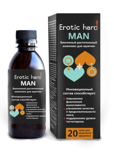 Erotic hard Man - Мужской Биогенный Концентрат для Усиления Эрекции