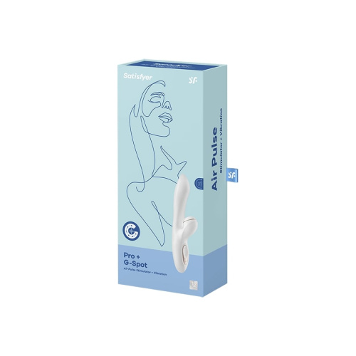 Pro + G-Spot - Вибромассажер с вакуумно-волновой клиторальной стимуляцией