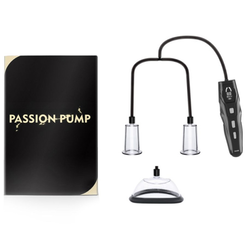 Умная помпа с LCD-экраном для стимуляции клитора и сосков