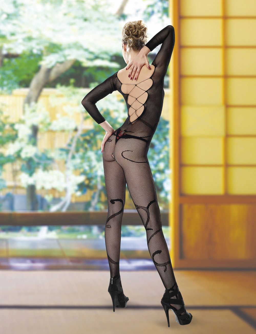 Бельё сетка "Готическая нежность"