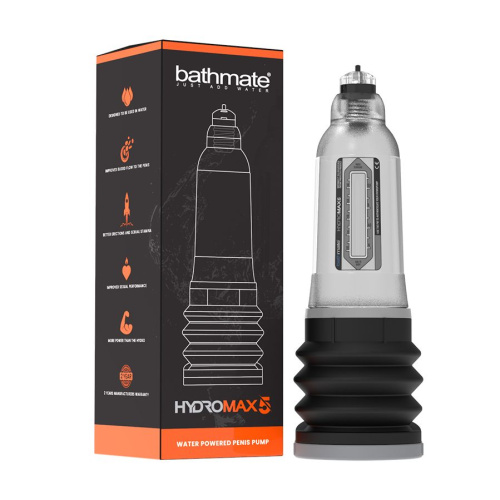 Гидропомпа Bathmate Hydromax5 crystal прозрачная