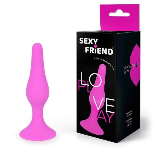 Анальная втулка "Розовый импульс"