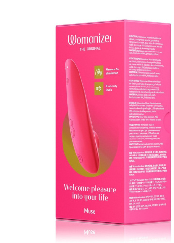 Бесконтактный клиторальный стимулятор Womanizer Muse Pink Rose