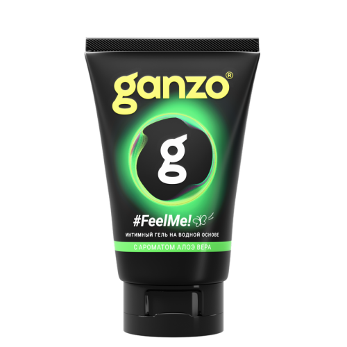 Интимный гель GANZO Фил Ми! (Feel me!) 100 мл, на водной основе, с ароматом алое вера