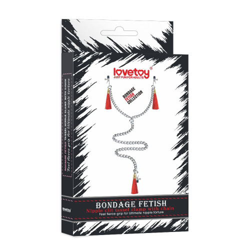 Зажимы на цепочке