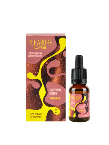 Passion Drips Warming - Возбуждающие Капли-Афродизиак Pleasure Lab