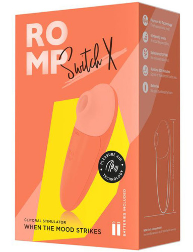 Бесконтактный клиторальный стимулятор Romp Switch X