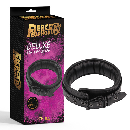 DELUXE Ошейник Leather