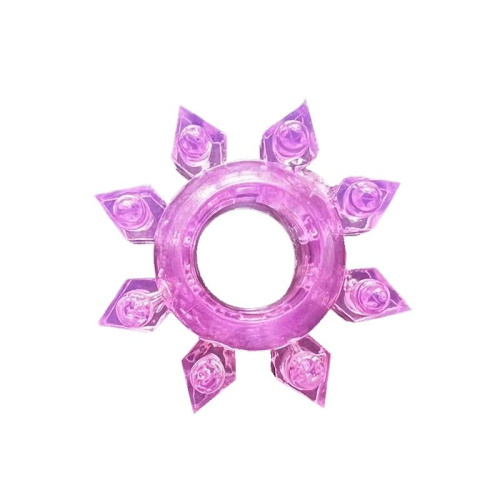 Открытая прозрачная рельефная насадка-кольцо