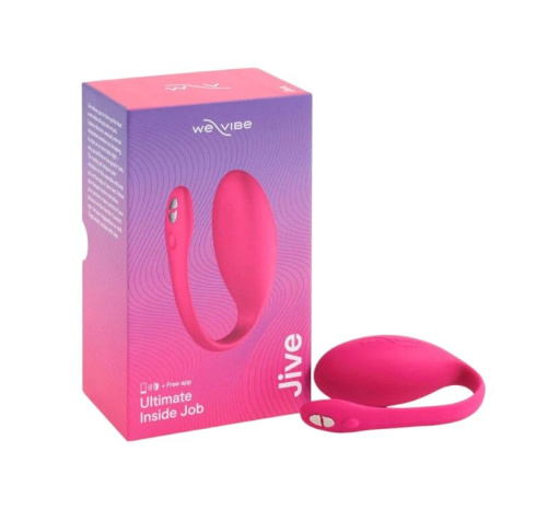 Вибратор We-Vibe Jive 2 розовый, в комплекте батарейка для пульта