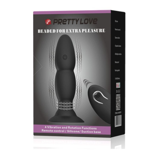 Втулка с ПДУ «Beaded for Extra Pleasure»