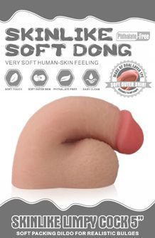 Фаллоимитатор 5" Skinlike Limpy Cock