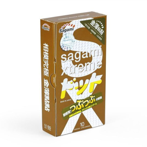 Презервативы Sagami Xtreme Feel UP латексные, усиливающие ощущения