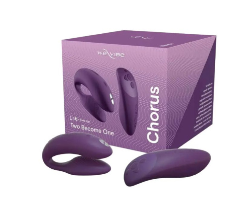 Вибратор We-Vibe Chorus для пар, фиолетовый