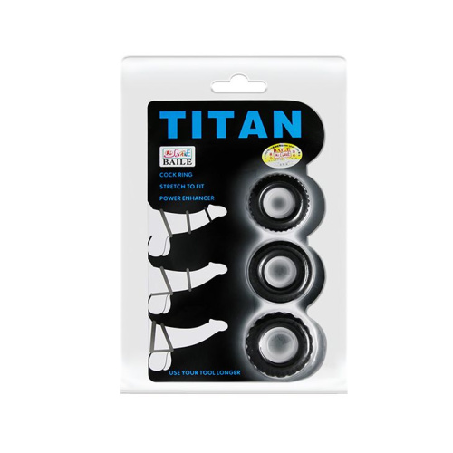 Эрекционные кольца "Titan" 3 шт. 