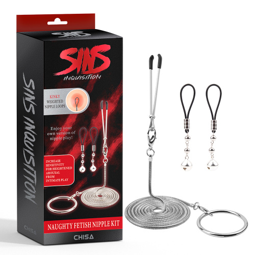 Luxury Fetish металл на груди с продолжением