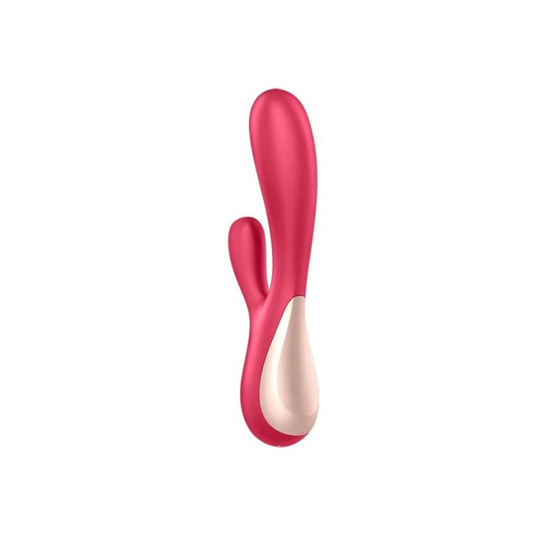 Вибромассажер Satisfyer Mono Flex с возможностью управления через приложение - красный