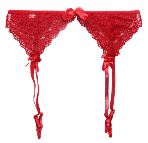 Пояс для чулок "Parmin Belt Red"