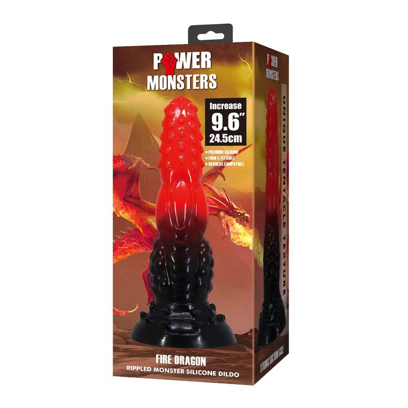 Фаллоимитатор монстр Fire Dragon