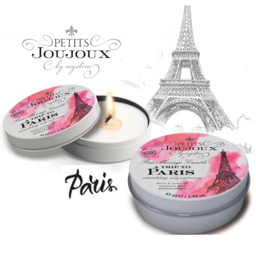 Массажная свеча PETITS JOUJOUX  PARIS REFILL 33 гр.