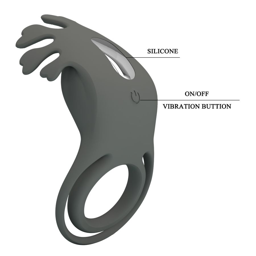 Перезаряжаемая насадка "Финишная пульсация" для стимуляции клитора с вибрацией