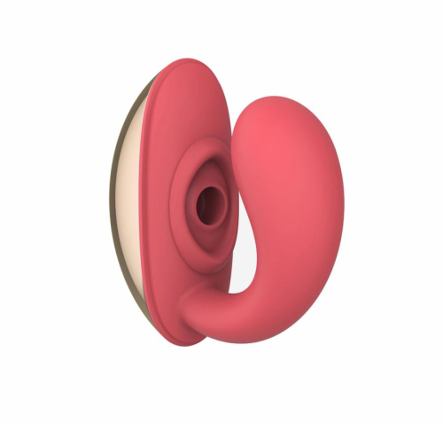 Вибромассажер с эффектом всасывания