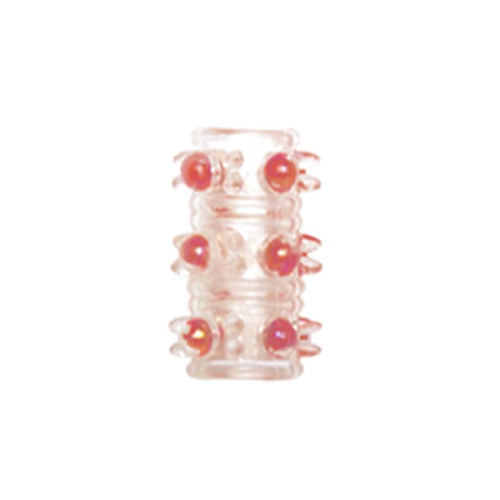Открытая прозрачная рельефная насадка с шариками