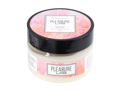 Массажный крем Pleasure Lab Delicate пионы и пачули 100 мл 1074-02Lab