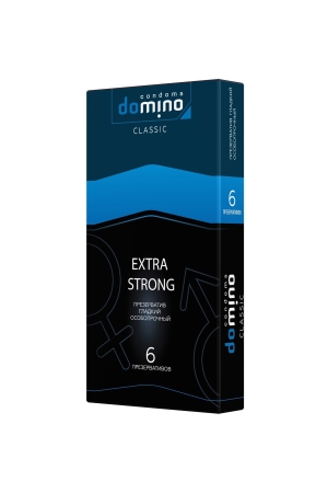 Презервативы Luxe DOMINO CLASSIC Extra Strong 6 шт, 18 см