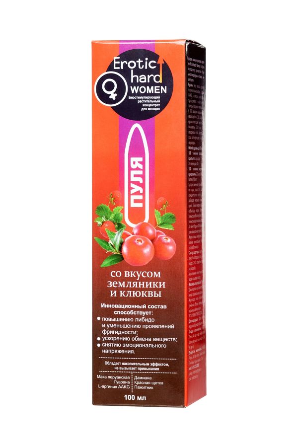 Erotic Hard woman земляника - клюква - биостимулирующий концентрат