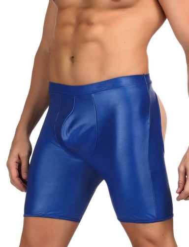 Шорты мужские  с доступом "Неожиданная пазвязка" синие