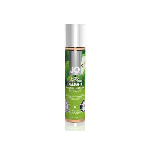 Вкусовой лубрикант "Зеленое яблоко " / JO Flavored  Green Apple H2O 1oz - 30 мл.
