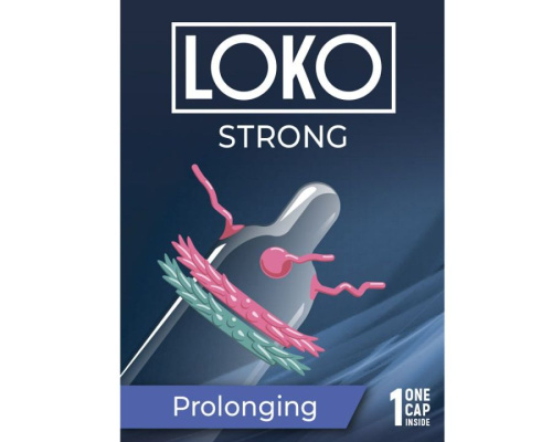 LOKO STRONG с продлевающим эффектом НАСАДКА СТИМУЛИРУЮЩАЯ SITABELLA
