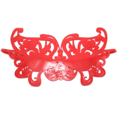 Ажурная маска красная "Запретный Огонь"