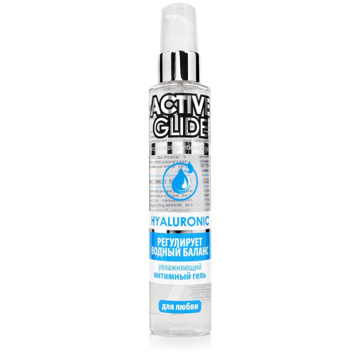 ACTIVE GLIDE HYALURONIC - увлажняющий интимный гель, 100 г