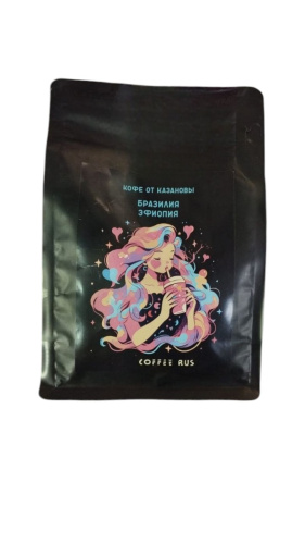 Фирменный кофе молотый "Кофе 18+" 250г