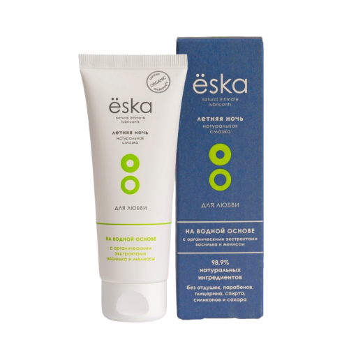 Натуральный интимный гель Ёska Летняя ночь с экстрактами василька и мелиссы 75 мл