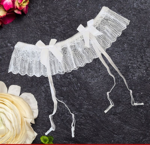 Пояс для чулок "Megia Belt White"