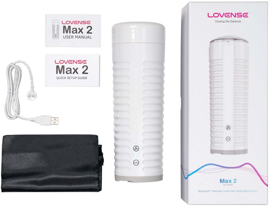 Мастурбатор нереалистичный LOVENSE MAX 2, белый