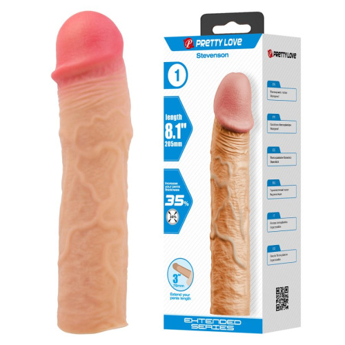 Удлиняющая насадка "Тропический ропот" на пенис