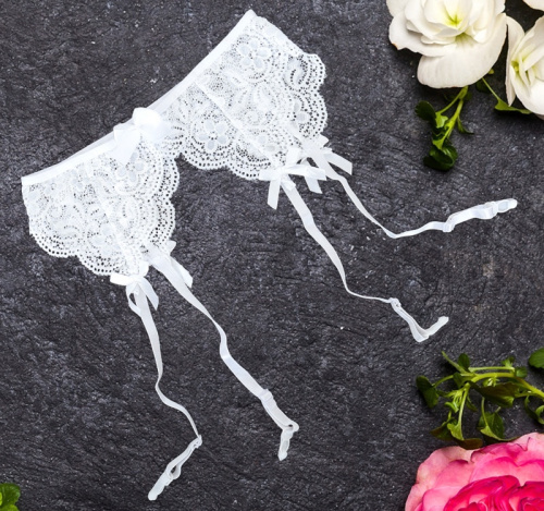 Пояс для чулок "Parmin Belt White"