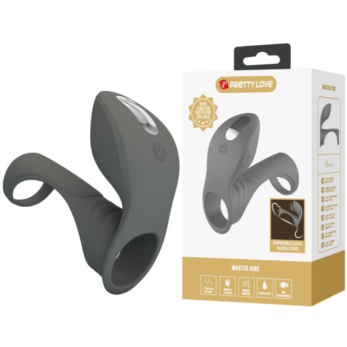 Перезаряжаемая насадка "Единый ритм" для стимуляции клитора с вибрацией