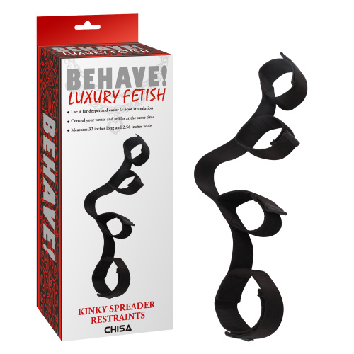 Luxury Fetish "Behave Luxury Fetish Kinky Spreader Restraints"