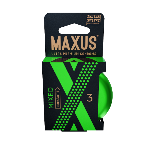 ПРЕЗЕРВАТИВЫ MAXUS MIXED №3 X-EDITION( микс-набор) в кейсе