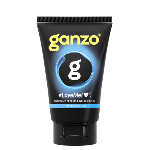 Интимный гель GANZO Лав Ми! (Love me!) 100 мл, на водной основе, нейтральный