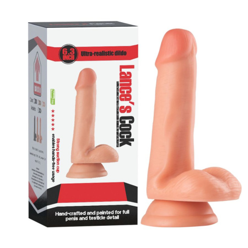 Фаллоимитатор на присоске «Знойный ветерок»